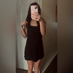 Abercrombie & Fitch Black Active Mini Dress
